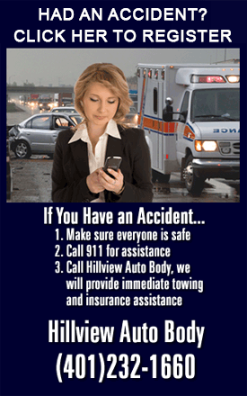 Auto Accident Auto Body Repair Signup